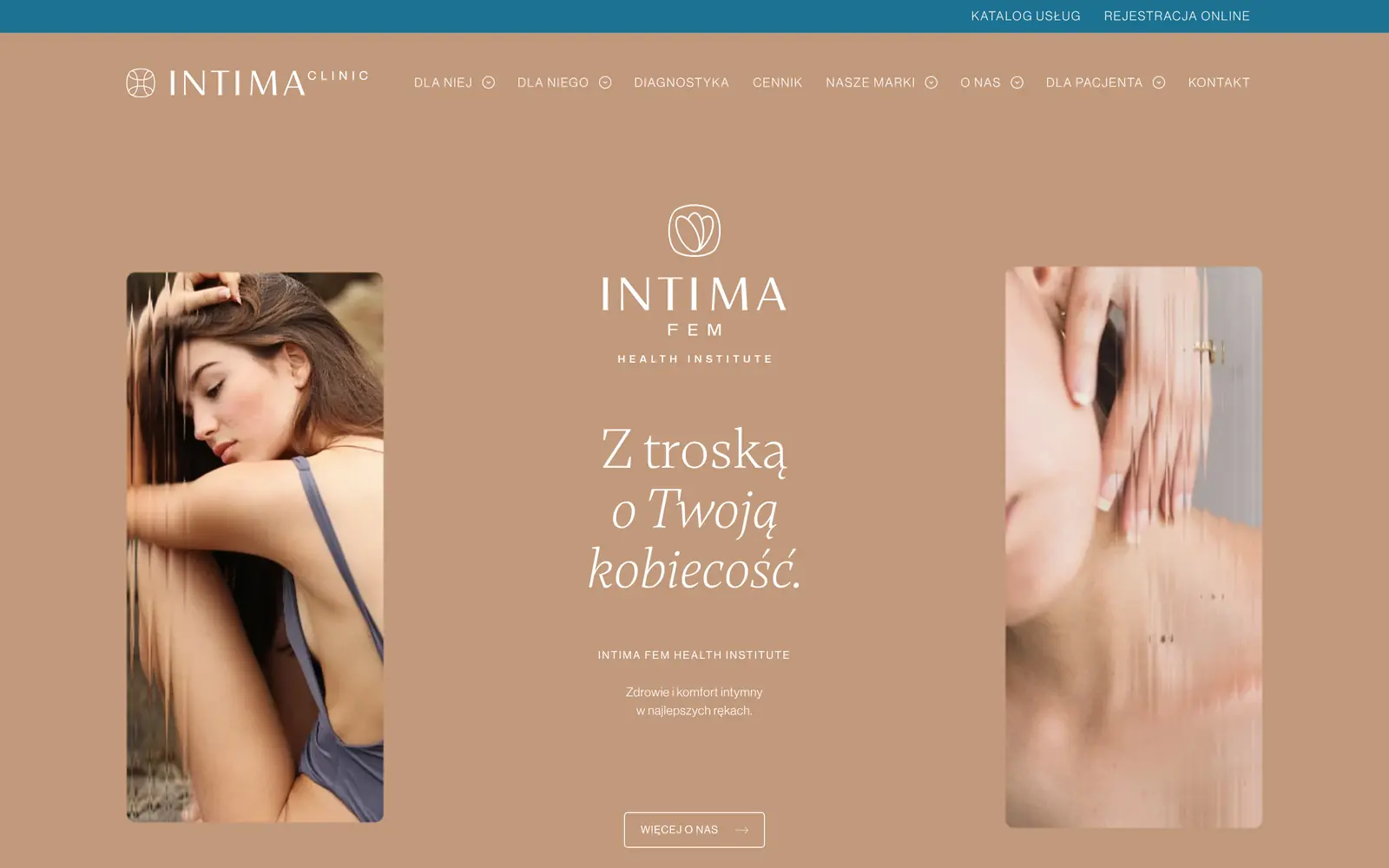 Podstrona marki Intima Fem