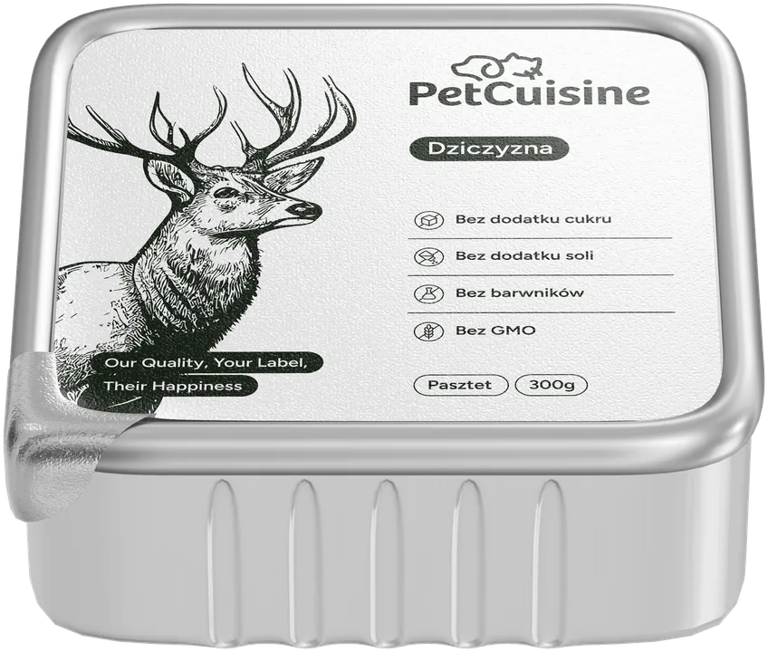 Alucap PetCuisine, smak dziczyzna