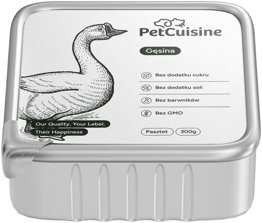 Alucap PetCuisine, smak gęsina