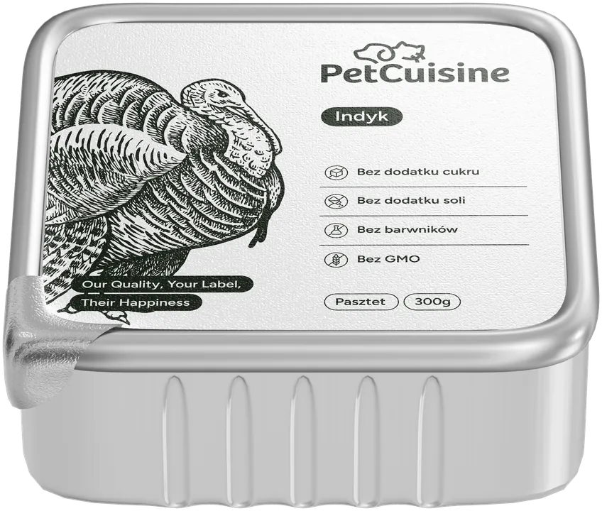 Alucap PetCuisine, smak indyk