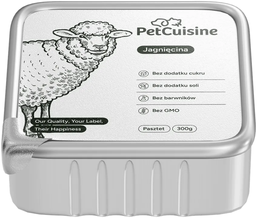 Alucap PetCuisine, smak jagnięcina