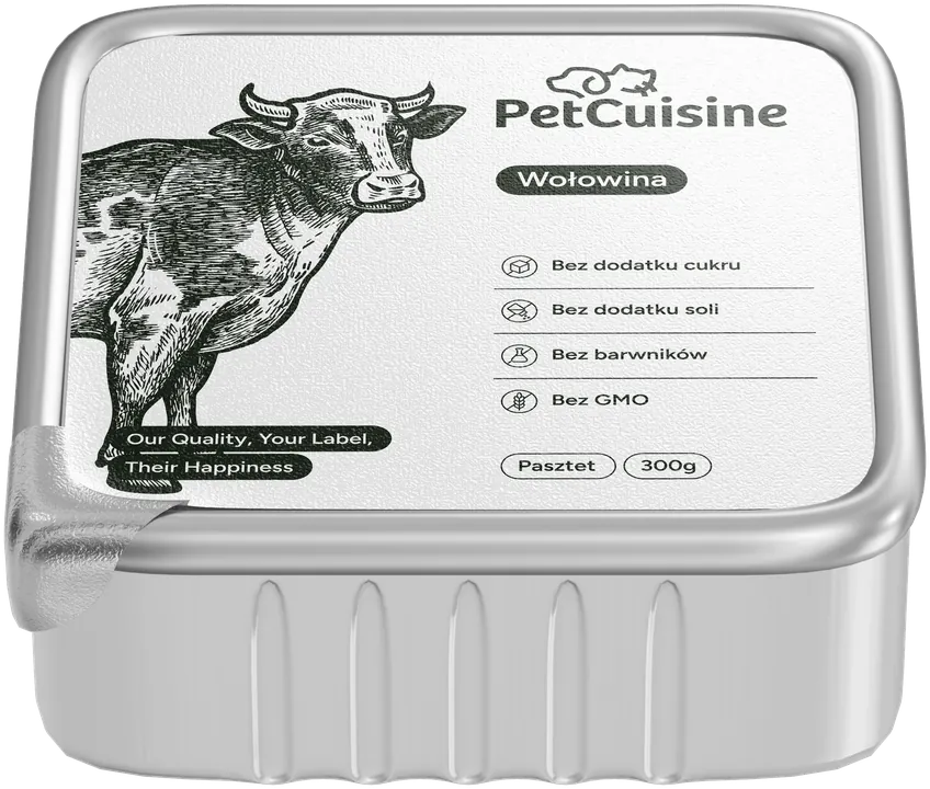 Alucap PetCuisine, smak wołowina