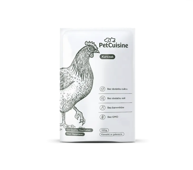 Pouch PetCuisine, smak kurczak