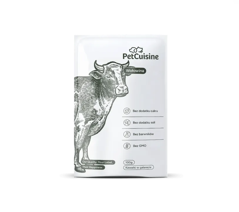Pouch PetCuisine, smak wołowina
