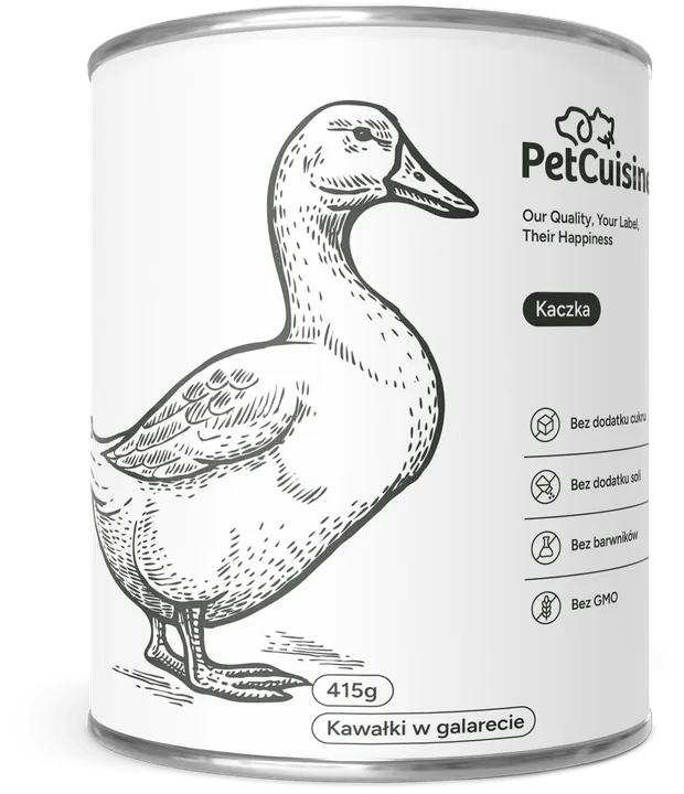 Puszka PetCuisine, smak kaczka