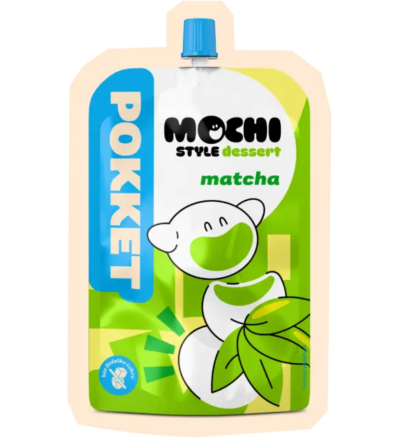 Saszetka Pokket Mochi style dessert, smak matcha