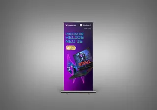 Roll-up Predator Helios Neo 16.